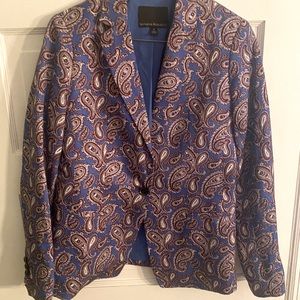 Banana republic women’s paisley blazer